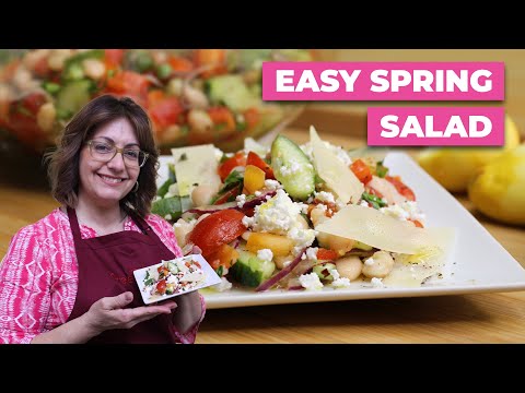 EASY Italian Bean Salad | Simple Side Dish