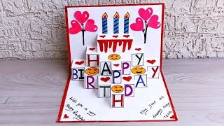 DIY - Birthday Card | Anniversary Card | Greetings Card | Handmade Card