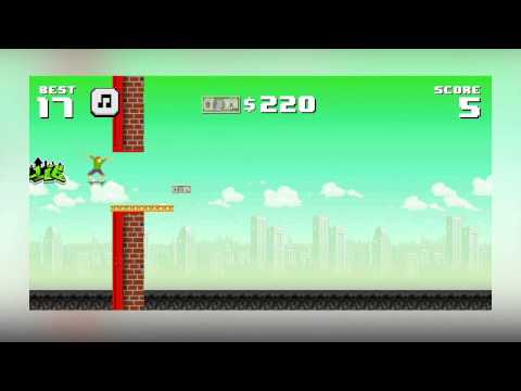 Ollie Pop Retro Skateboarding Video