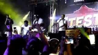 Chedda Da Connect Flicka Da Wrist @ the Coors Light Refresh Concert#1 by 98.5 The Beat