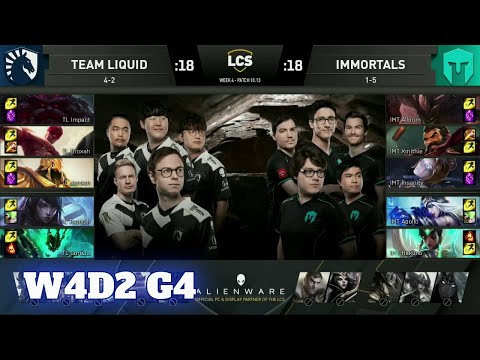 Team Liquid vs Immortals | Week 4 Day 2 S10 LCS Summer 2020 | TL vs IMT W4D2