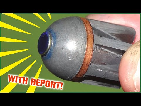 12 ga. shotgun EXPLODING  rounds - You've got to see this!