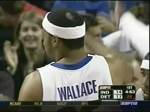 The Malice At The Palace ESPN national broadcast Full Game And The Reporters