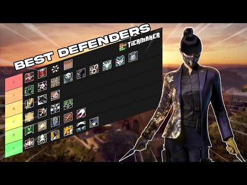 Best DEFENDER TIER LIST!!! | Rainbow Six Siege