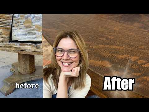 Can't Believe I Got This For FREE...Forgotten Antique Empire Coffee Table Refinish & Restoration