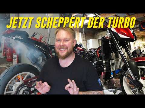 A carburetor with turbocharger works in a KTM LC4 if...