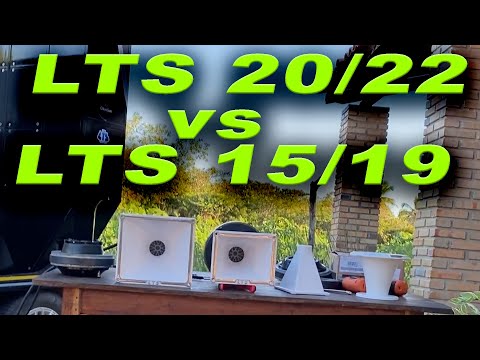 LTS 20/22 vs LTS 1519 A CORNETA DO RACHA TESTE PRÁTICO / CHIKIM SOM