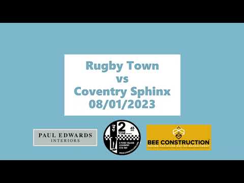 Rugby Town vs Coventry Sphinx 08/01/23