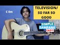 CHORD SIMPLE GAMPANG (Television/So Far So Good - Rex Orange County) (Tutorial Gitar) Easy Chords!