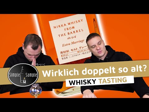 NIKKA Whisky from the Barrel Extra Marriage Whisky Tasting - Simple Sample