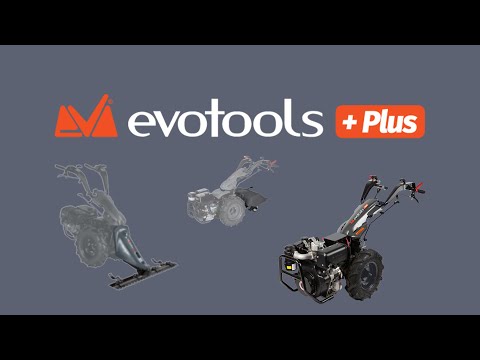 Motocultivator MT370 Loncin Pornire Electrica EvoTools +Plus