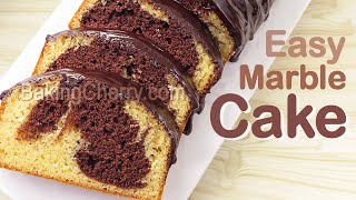 VANILLA & CHOCOLATE MARBLE CAKE Recipe  Soft a