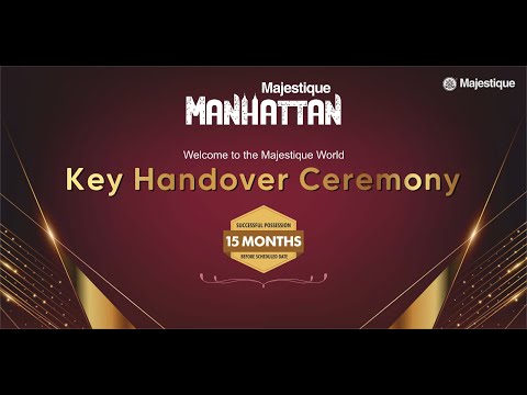 Majestique Manhattan Key Handover Ceremony