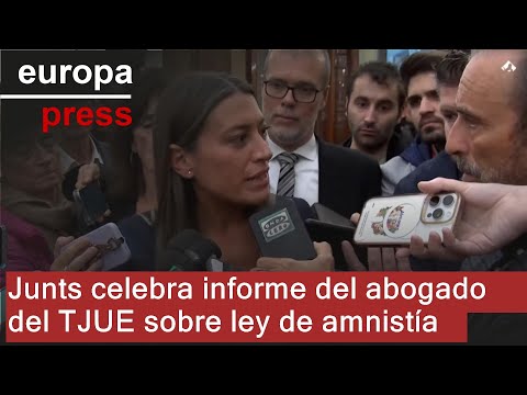 Junts dice que el informe del abogado del TJUE sobre la Ley de Amnistía acerca más a Puigdemont