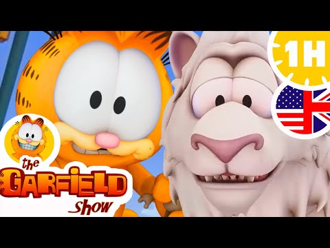 🦁 Garfield and the lion queen ! 🦁 - happy lion day !
