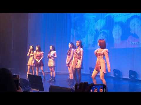 190120 Oh My Girl Chicago Jiho & Mimi Chained Up