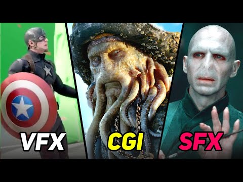 CGI vs VFX vs SFX - What's The Difference?