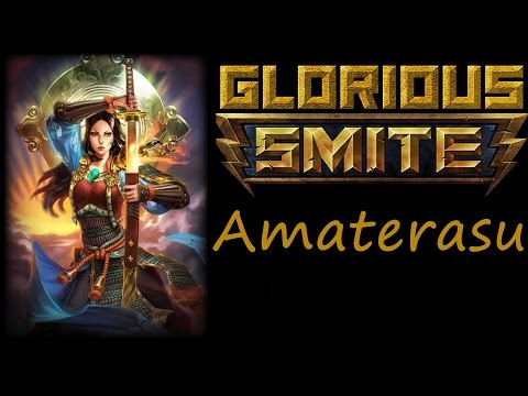 SMITE Amaterasu Jungle (Amaterasu damage build) ~ No ruck only skilleru!