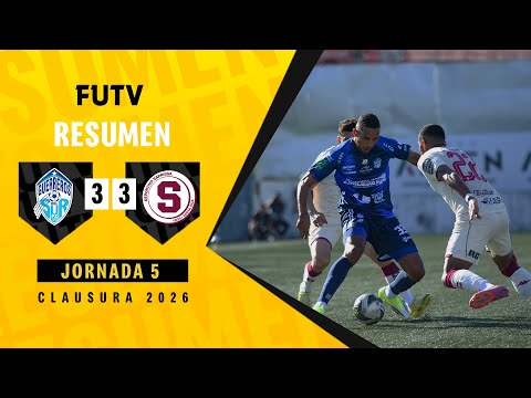 Resumen: Pérez Zeledón 3-3 Saprissa / Clausura 2026
