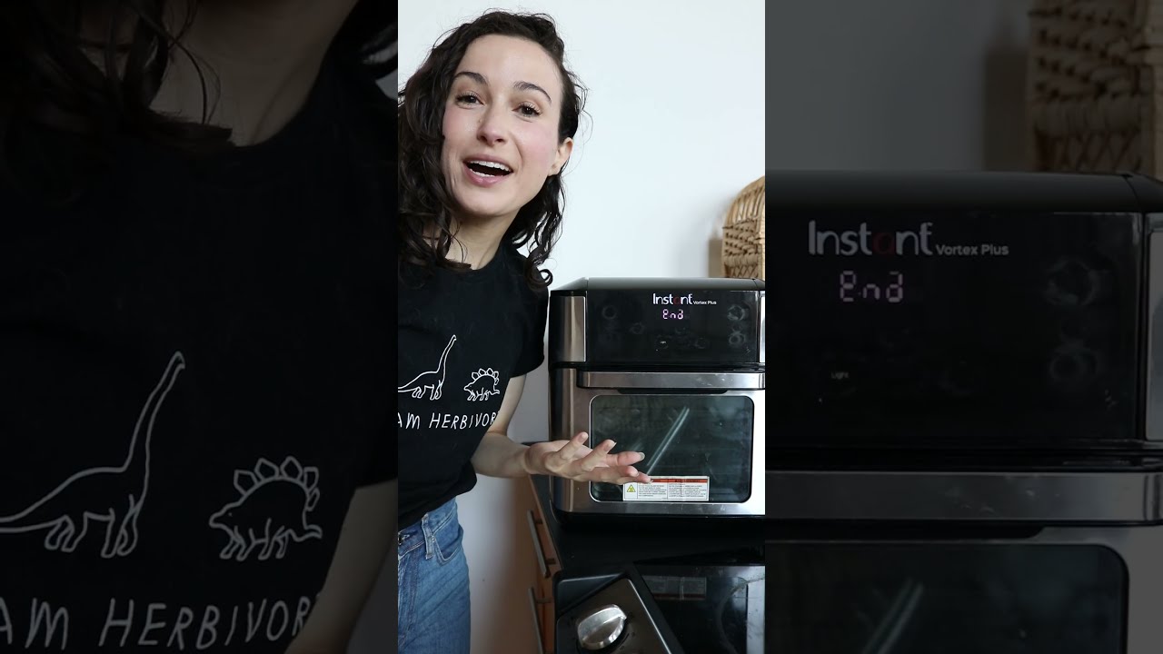 Making Homemade Air Fryer Potato Chips in the Rotisserie Basket of My Instant Vortex Plus 7in1