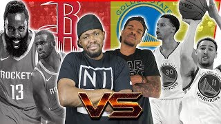 WHO'S THE BETTER DUO? HARDEN AND PAUL OR CURRY AND THOMPSON?! - NBA 2K18 Blacktop Gameplay