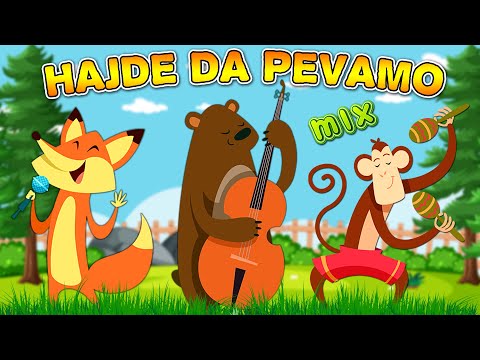 Hajde da pevamo MIX | Najlepše dečije pesmice | Vesele pesmice za decu | Edukativne pesme MIKS