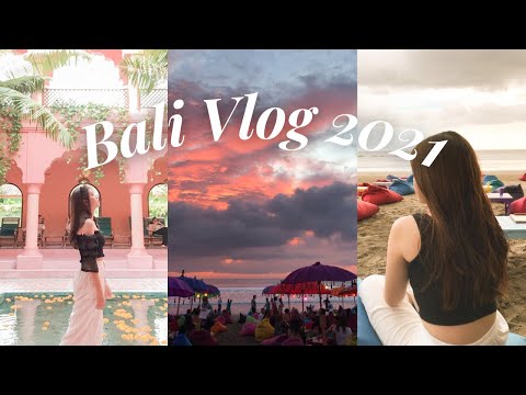 bali vlog 2021 | chill vlog, a late summer vacation, beach, spa, etc.