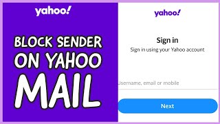 How to Block Sender in Yahoo Mail? Restrict Sender in Yahoo Mail (2024)