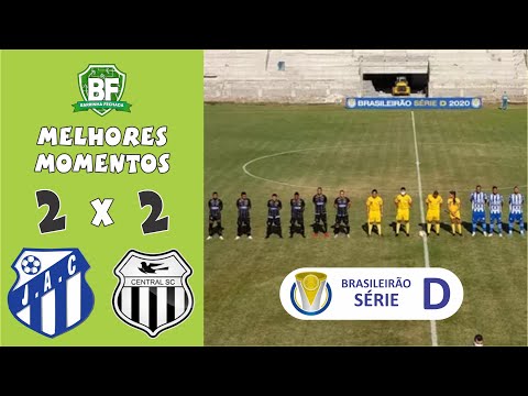 Jacyobá 2 x 2 Central | Série D 2020 | Melhores lances | Barrinha Fechada