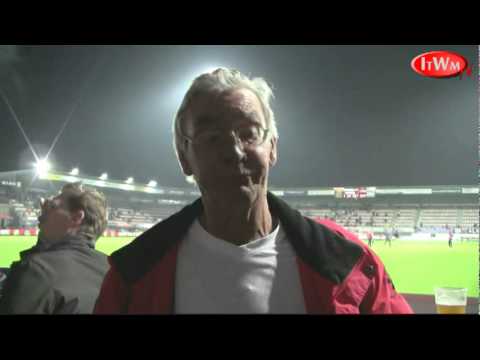 Sparta - Almere City FC; met ITWM TV analist Dick de Schilder tijdens de rust