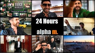 A Day In The Life Of Alpha M. | 24 Hour VLOG | Trip To Chicago And Tiege Hanley HQ