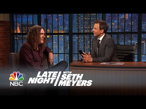 Weird Al on Finding "Just the Right Amount of Stupid" - Late Night with Seth Meyers