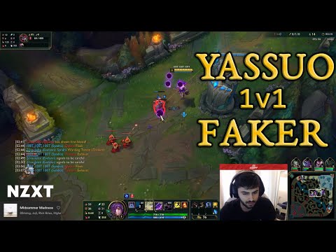 YASSUO 1V1 FAKER - League of Legends Epic & Funny Moments #2