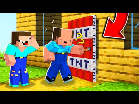 BALON KAFA'yı SAHTE KAPILAR İLE TROLLEDİM !! - Minecraft