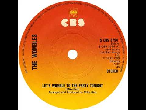 UK New Entry 1975 (317) The Wombles - Let's Womble To The Party Tonight