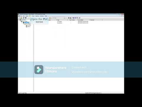 Part of a video titled 87: Resetting the PLCs Memory from SIMATIC Manager - YouTube
