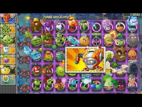 Plants vs Zombies 2 - 1000 Z-Mech vs Todas las Plantas