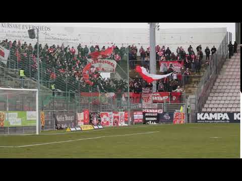 Hallescher FC -SpVgg Unterhaching HFC-Fans 11.02.2018