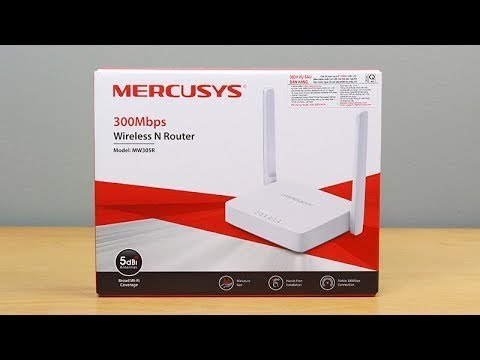 Maršrutizatorius Mercusys MW301R video