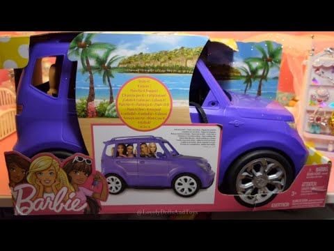 Purple Barbie Convertible