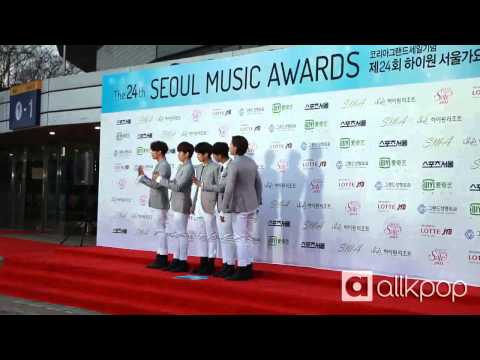 24th Seoul Music Awards red carpet: B1A4