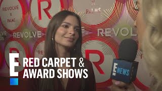 Emily Ratajkowski Shares Holiday Plans With Hubby & In-Laws | E! Red Carpet & Award Shows video