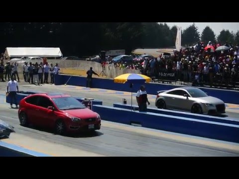 Focus ST Mk2 G. Pozas vs TT RS. Arrancones Pegaso, febrero 21 2016