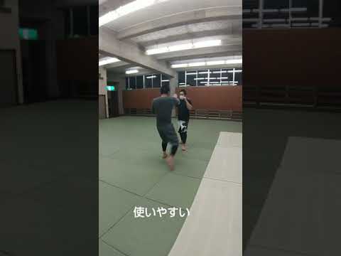 カーフキック防御練習