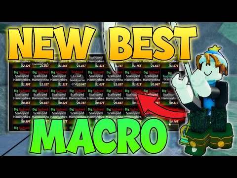 *NEW* Best Fisch Macro - How To Macro In Fisch! (Auto Appraise, All Rods, Perfect Cast!) - Fisch