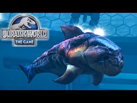 Level 40 Dunkleosteus & Leptocleidus!|Jurassic World the game Aquatic park |Episode Sixteen