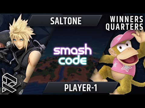 Smashcode 12/20/18 - FS | Salt One (Cloud) vs Player-1 (Diddy Kong) - Winners Quarters