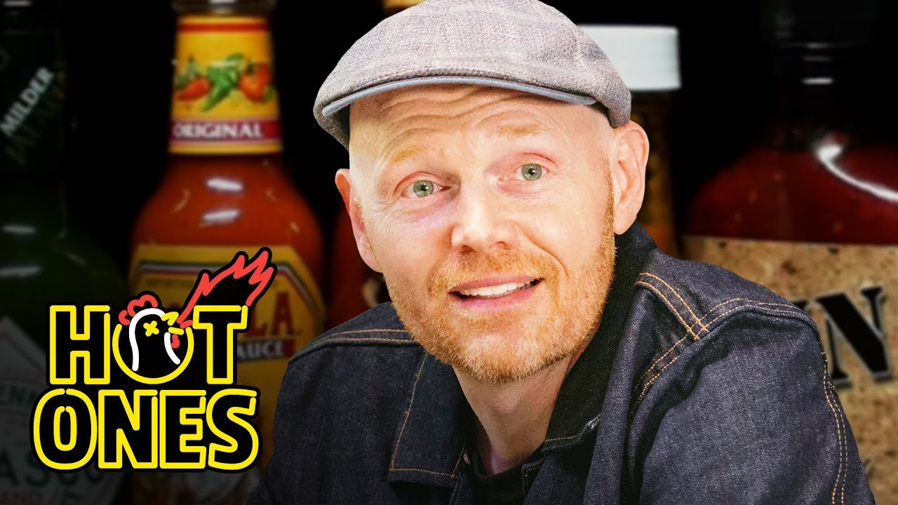 Bill Burr Gets Red in the Face While Eating Spicy Wings | Hot Ones