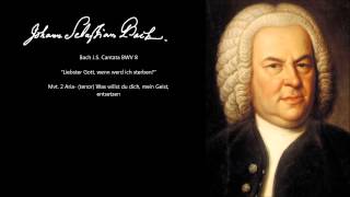Musik-Video-Miniaturansicht zu BWV 8 Cantata “Liebster Gott, wenn werd ich sterben“. Songtext von Johann Sebastian Bach