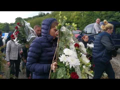 Sahrana Vladimira Šekularca - potresne scene